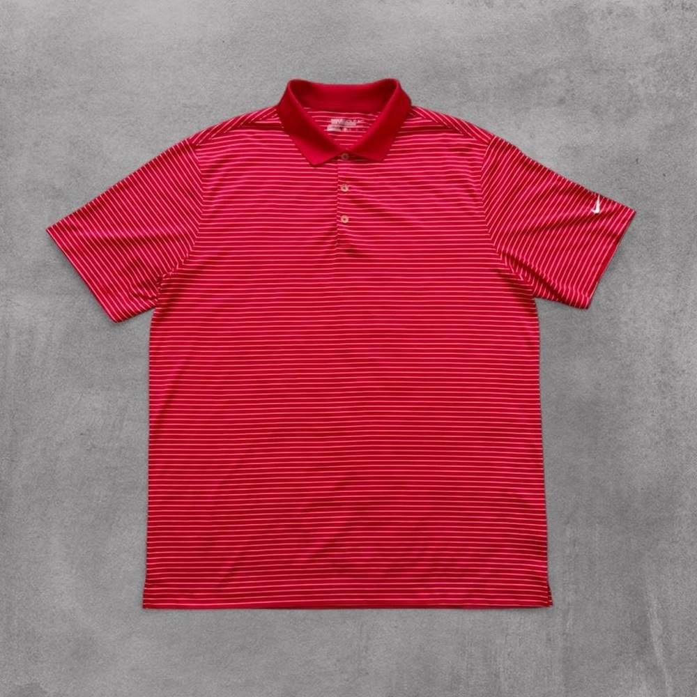 Nike Striped Golf Polo Shirt